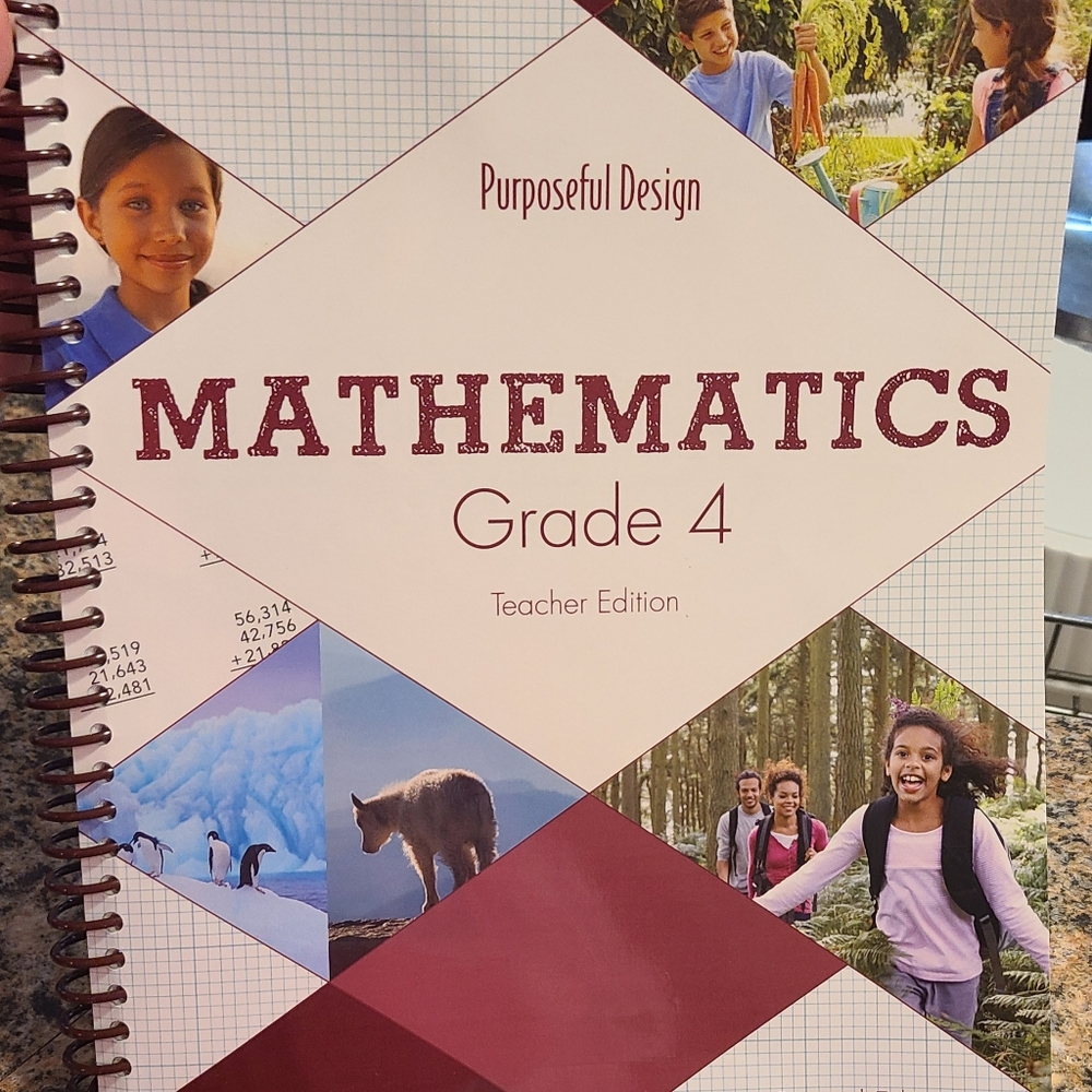 Purposeful Design 4th grade Math Teacher Edition, 2nd Edition